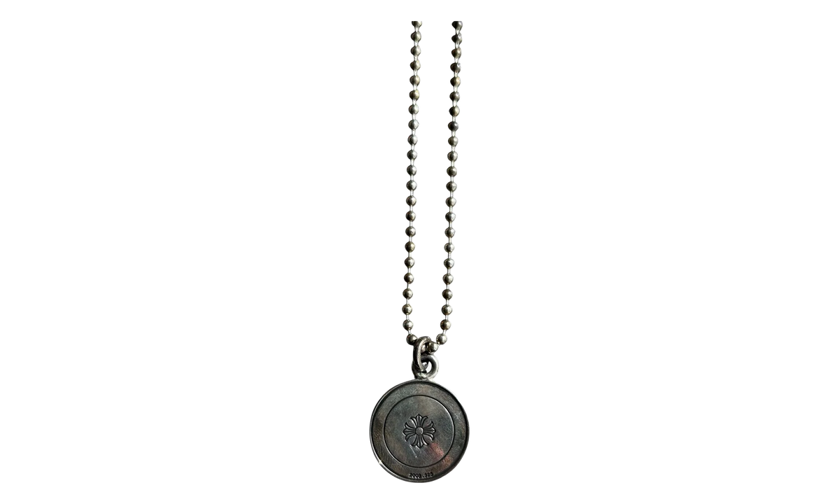 Angel Medallion Necklace "Silver" CHRM0947