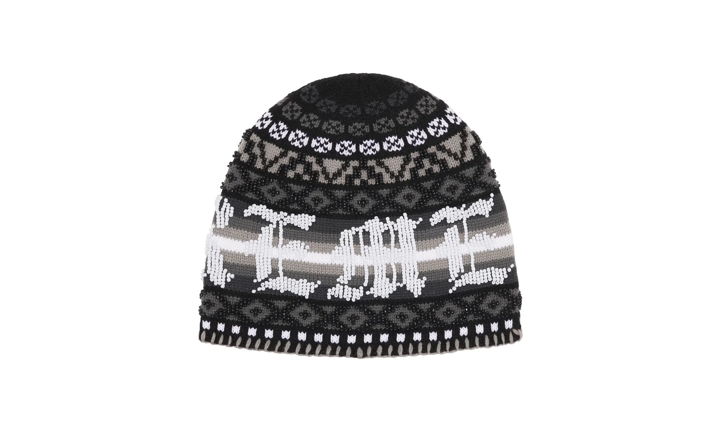 Beaded Beanie "Black" SU26840
