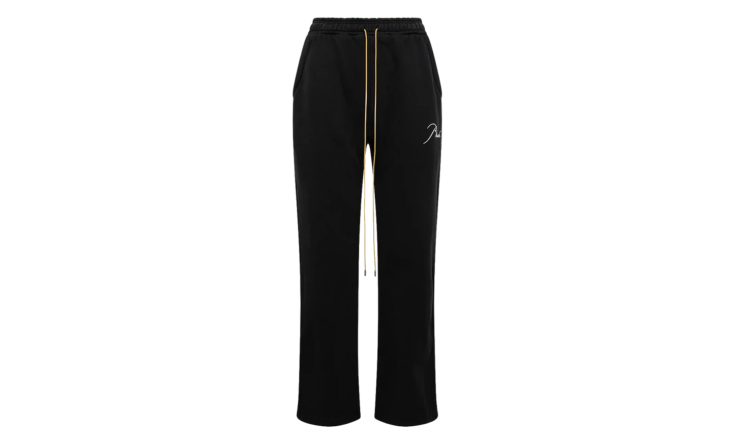 Logo Embroided Track Pants "Black" RHFW25PA02012