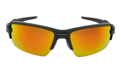Flak 2.0 (A) Sunglasses "Matte Black / PRIZM Ruby" OO9271 55