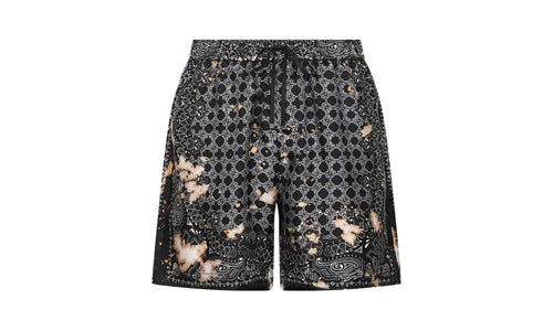 Bleach Bandana Short "BLACK" AMSHCA1106