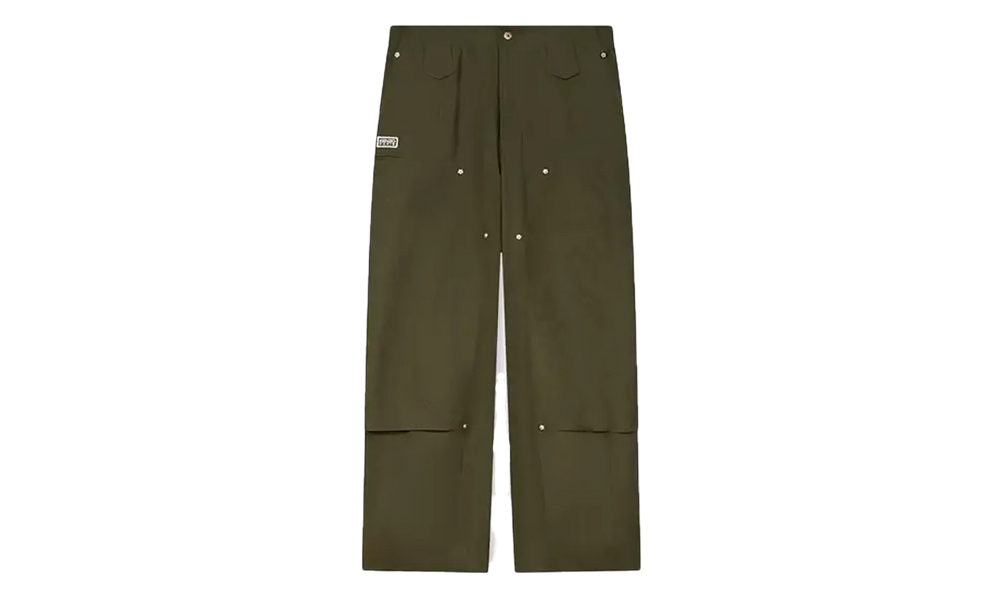 Weave Double Knee Pant "Dark Green" FF65PA2469HD51