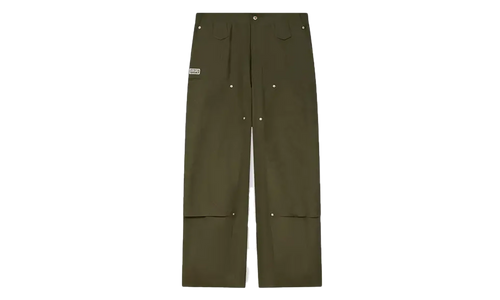 Weave Double Knee Pant "Dark Green" FF65PA2469HD51