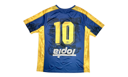 Travis Scott Colombia Soccer Jersey "Blue Yellow" TSUC59
