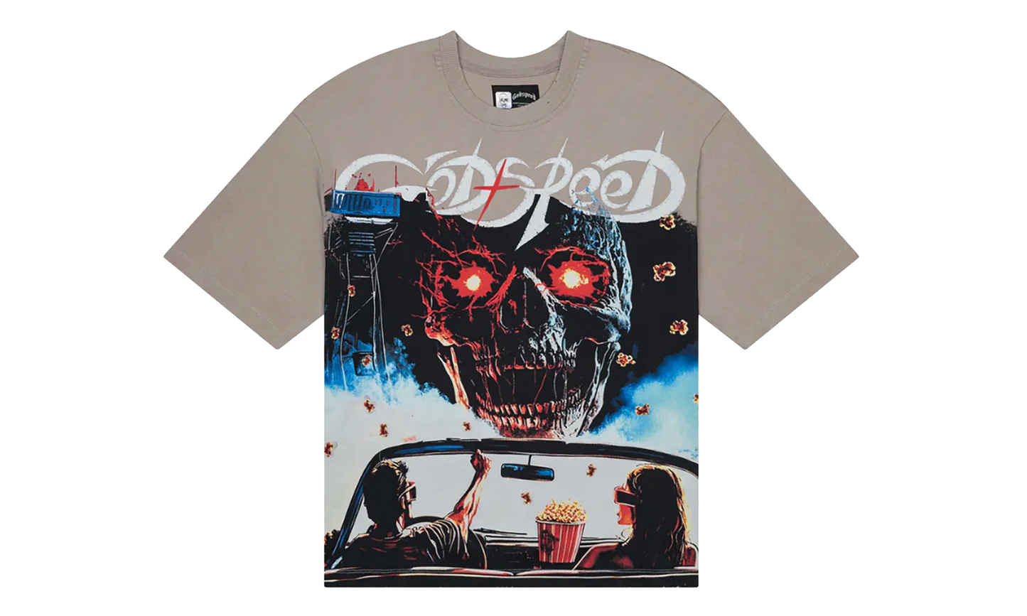 Drive In Tee "Stone Grey" GS025