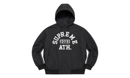 Applique Hooded Track Jacket "SS23 - Black" SU27077