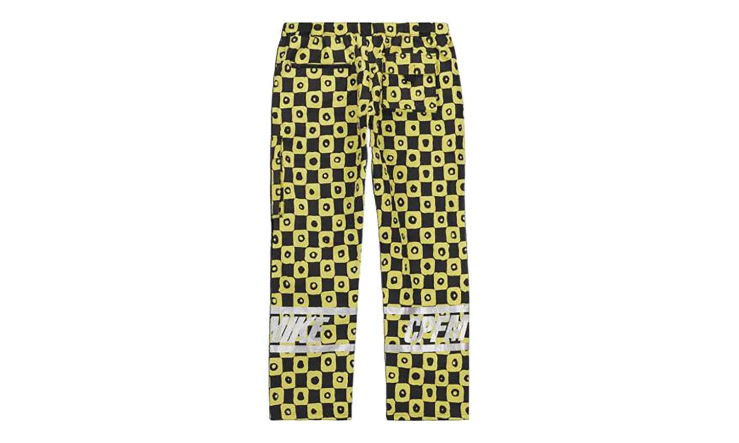 Cactus Plant Flea Market Waffle Pants "Black Yellow" DM4963 010