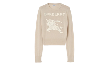 Equestrian Knight Cotton Wool Sweater WMNS "Easel Beige" 8122343