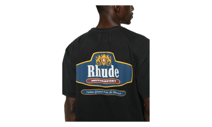 Racing Crest T-Shirt "Vintage Black/ Navy" RHSS26TT04012 BLK