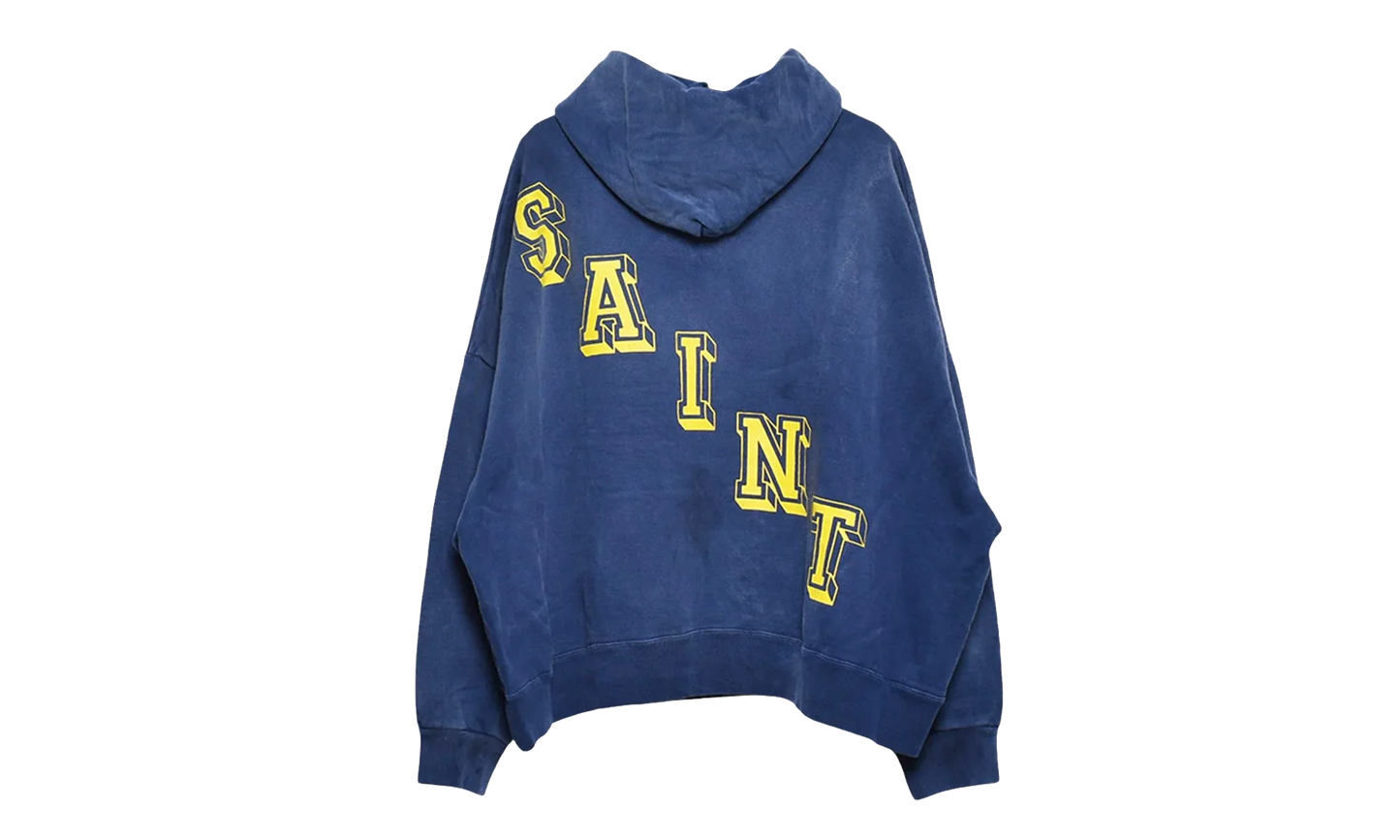 Angel of Death Logo Hooded Sweatshirt "Navy" SM YS1 0000 044