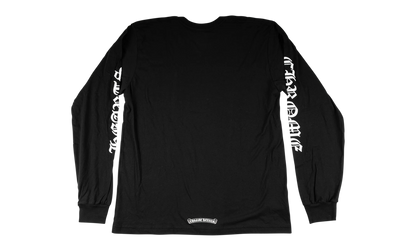 Long Sleeve Pocket Crew T-shirt "White Lettering" CHRM1140