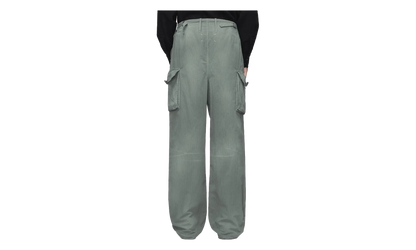Cotton Blend Cargo Pants "Sage" S50KA0708M356851809