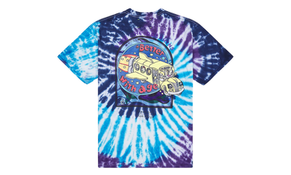 Frizzle Tie Dye Tee "Dolphins" BWA23