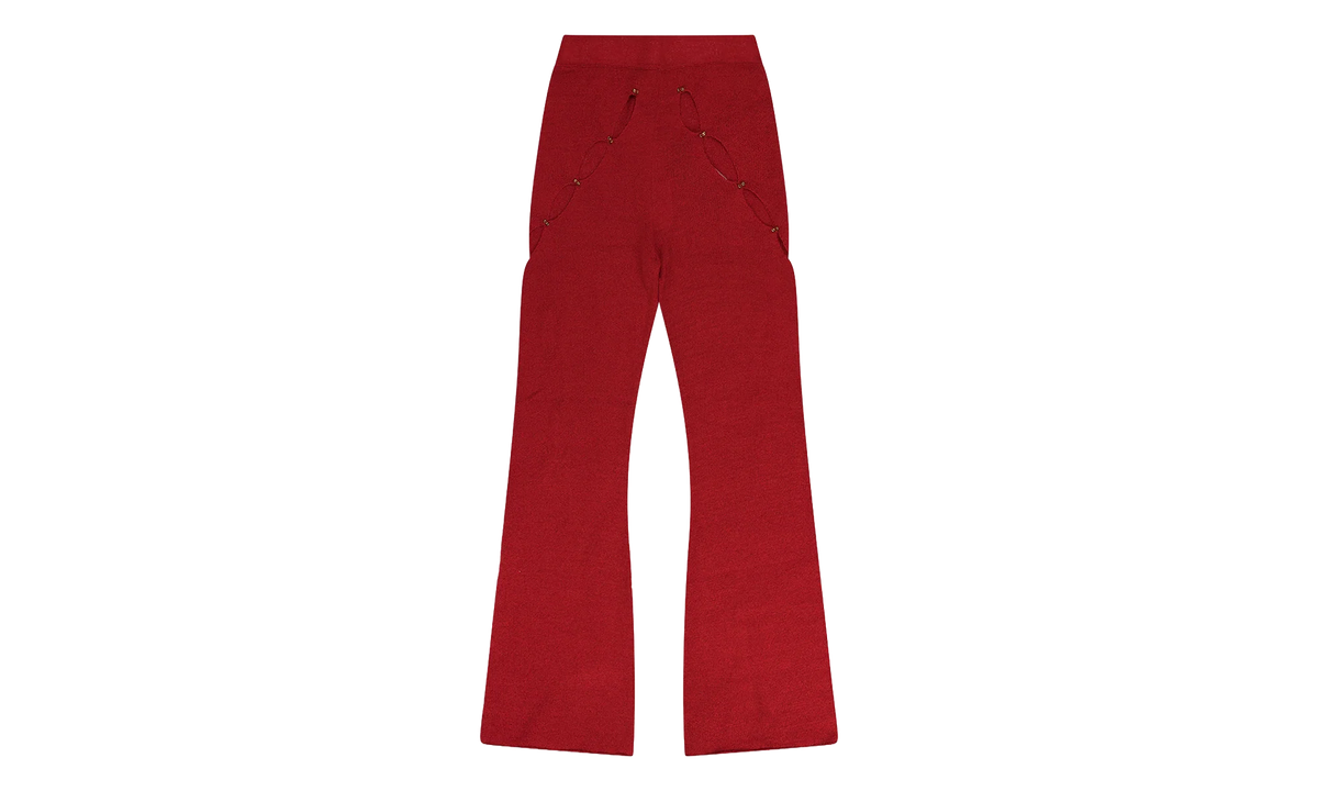 Knit Flared Pants WMNS "Red" RHDWBTM0003 RED