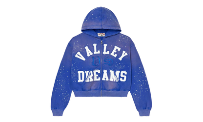 Vale Forever Classico Zip Up Hoodie "'Sapphire'" VAL80