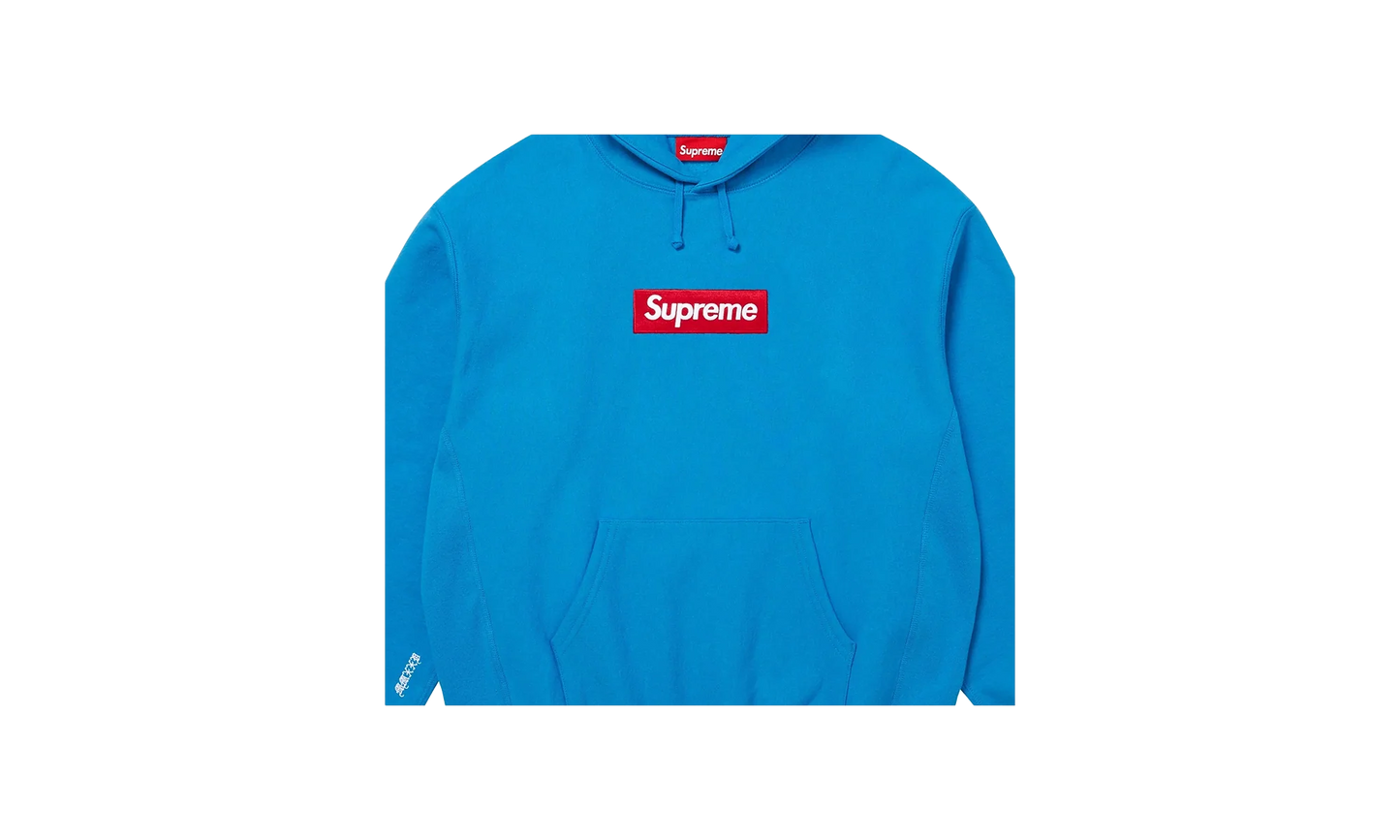 Box Logo Hoodie "FW23 - Blue" SU100154