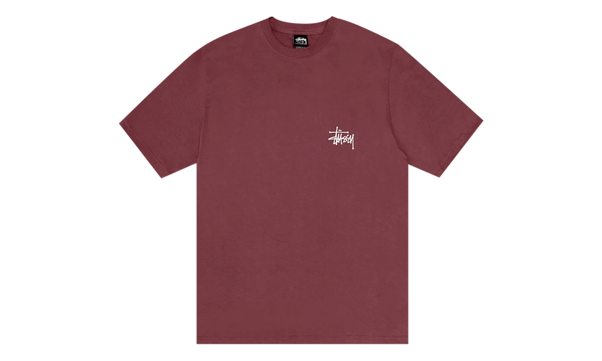 Basic Tee "Oxblood" STUS415