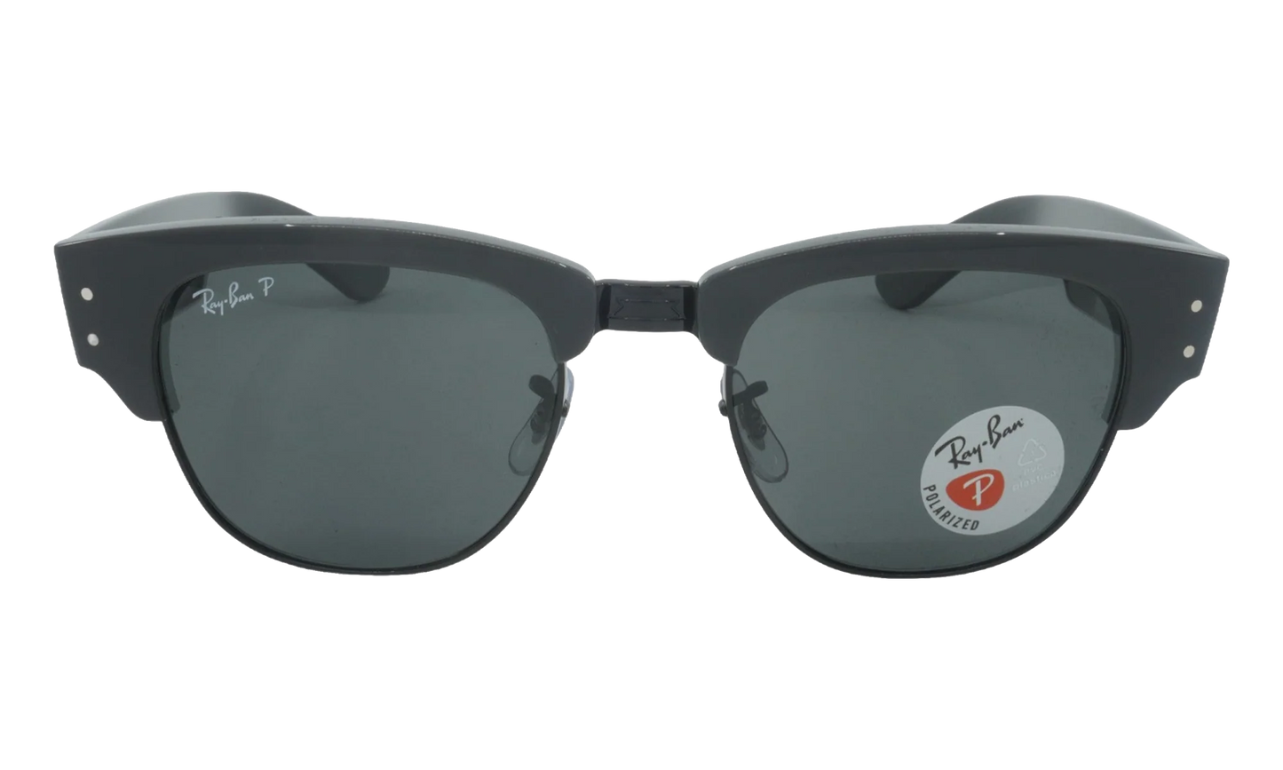 Mega Clubmaster Polarized Sunglasses "Grey" RB0316S-136748_53