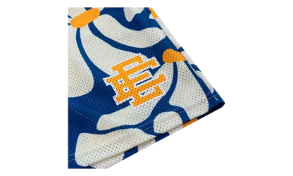 EE BASIC SHORT "SS24 - Blue Daisies/Yellow" EE782