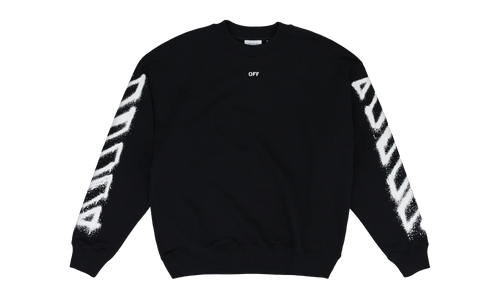 Spray Can Arrow Crewneck "Black" OFW-MHDS-0204