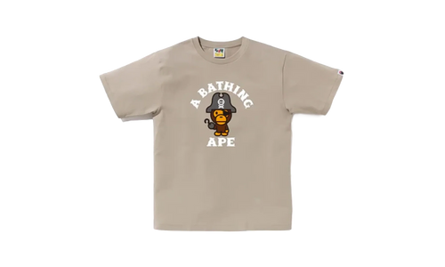 Pirate Nagano Tee "Beige" 4J20110006 Beige