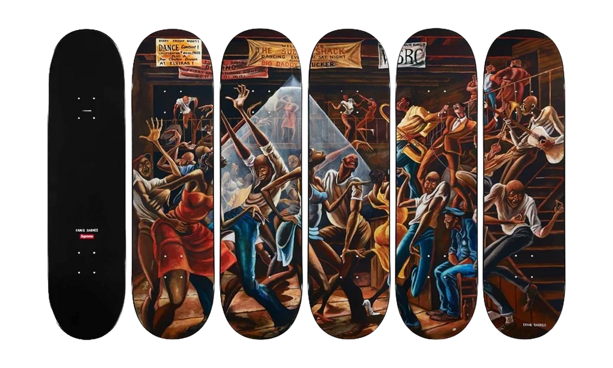 Ernie Barnes Skateboard Deck Set "SS25 - Multi (Set of 5)" SU27343