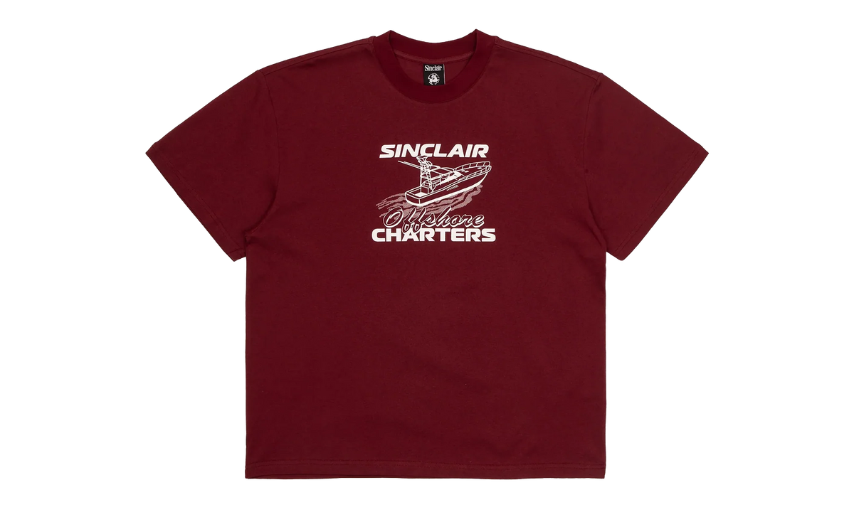Offshore Charter Short Sleeve T-Shirt "Red" SMT171 1 RED