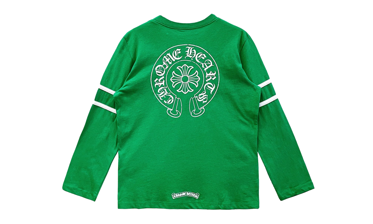 33 Horseshoe Logo Long Sleeves Tee "Green" CHRM0766