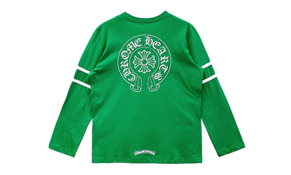 33 Horseshoe Logo Long Sleeves Tee "Green" CHRM0766