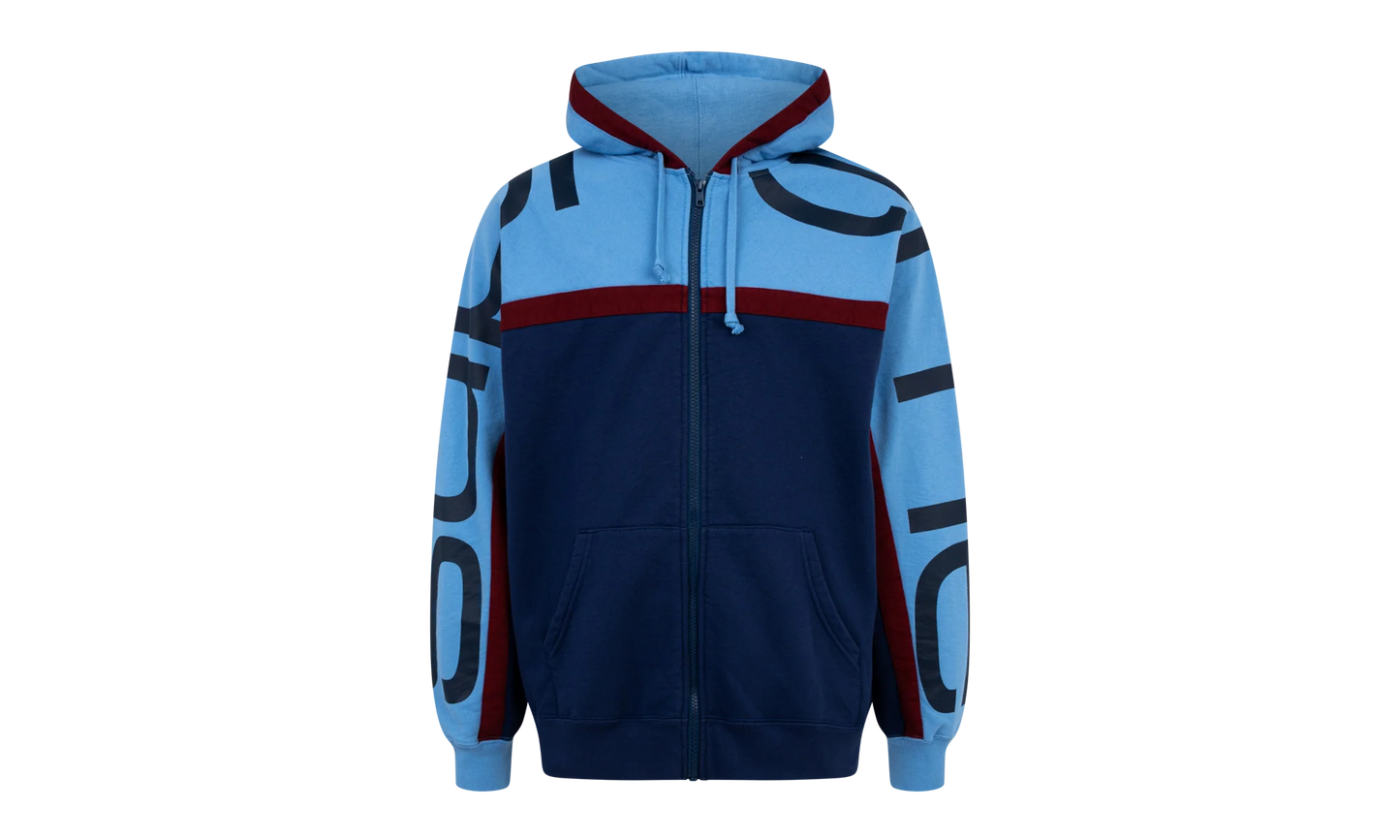 Big Logo Paneled Zip Up Hoodie "FW20" SU9885