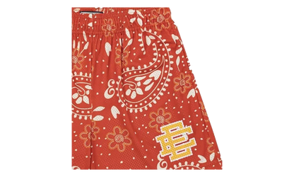 EE Basic Shorts "Red Paisley" EE209