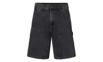 Double Knee Shorts "Black Stoned Washed" I034867 89 06