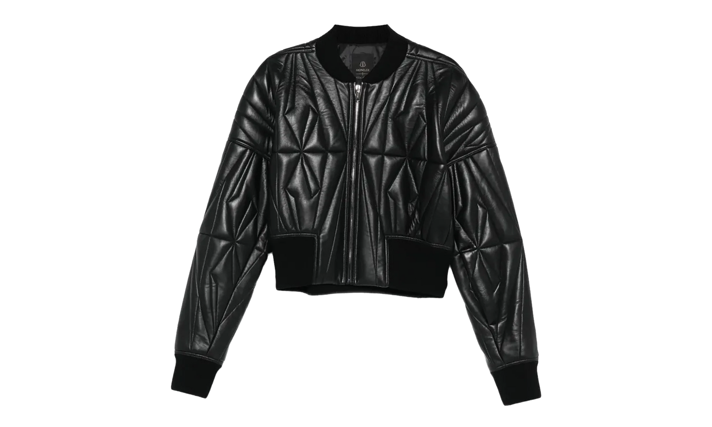 Rick Owens Woven Geocamo Cropped Jacket WMNS "Black" MON45