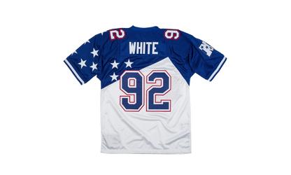 NFL Reggie White Authentic Jersey "1994-95 AFC - White / Royal" AJY6LG19122 NFCWHRY94RWH