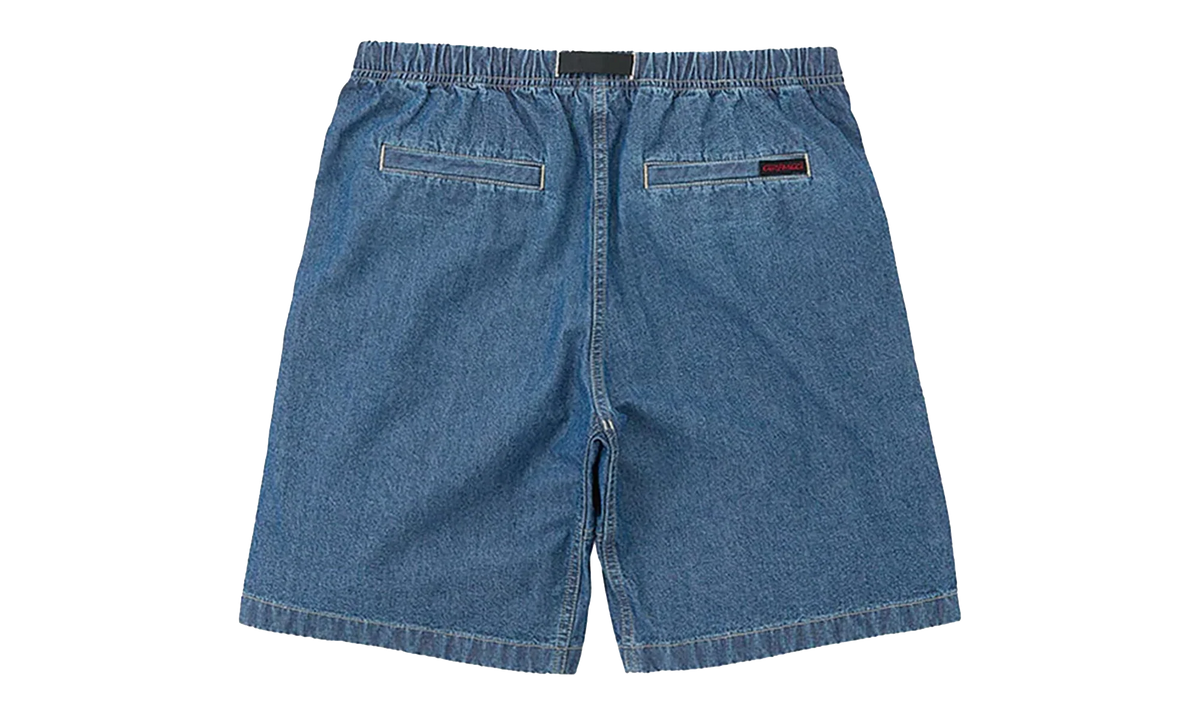 Japanese Chambray Short "Blue" G6SM-P013-BLU