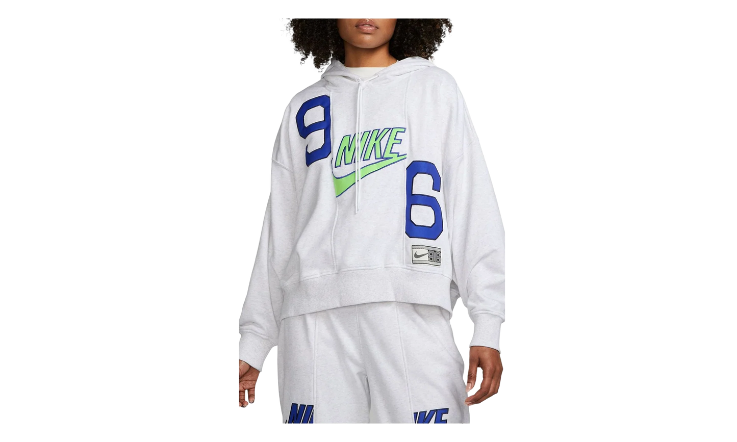 Sportswear Club Fleece Hoodie WMNS "Birch Heather / Green" DV8086 051
