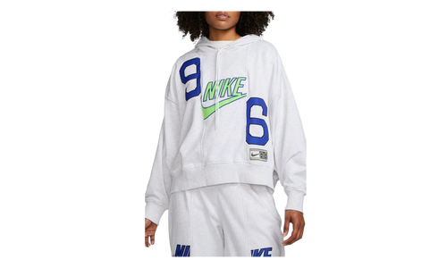 Sportswear Club Fleece Hoodie WMNS "Birch Heather / Green" DV8086 051