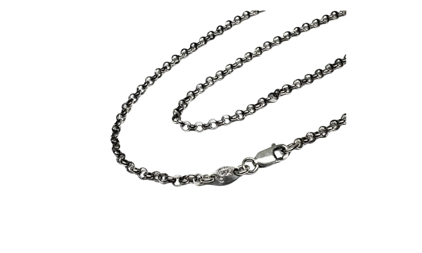 Roll Chain Necklace SV925 "Silver" CHRM0744