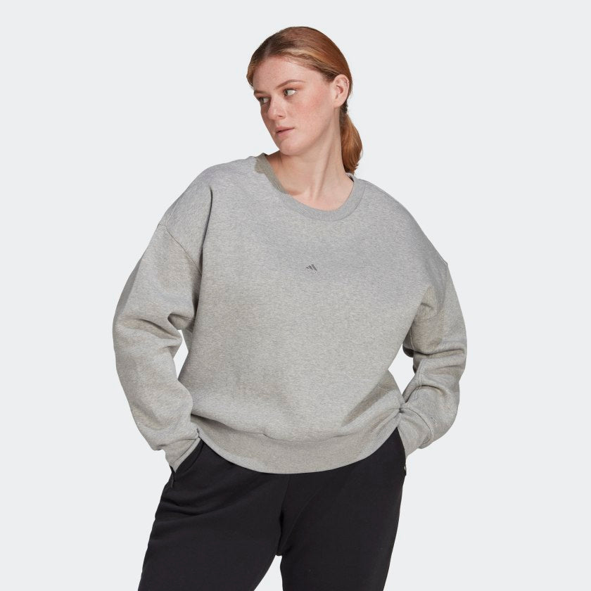 Women's adidas ALL SZN Fleece Sweatshirt (Plus Size)