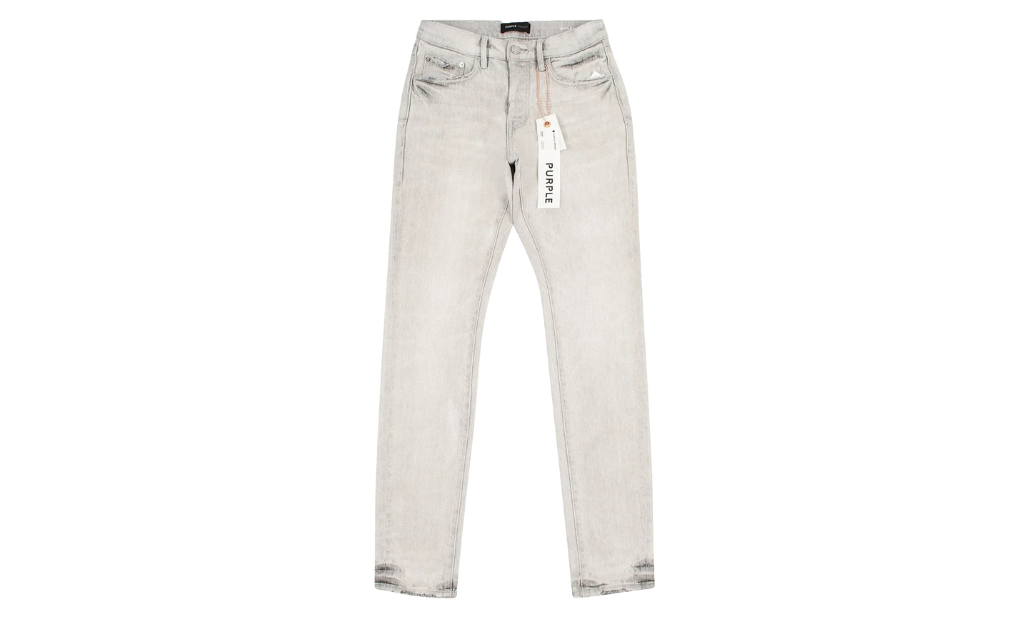 Skinny Coated Denim "Grey" P001 SKLG324