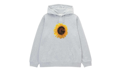 G-Flower Pullover Hoodie "Heather Grey" G6SU-J113-HG