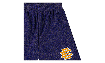 EMANUEL EE BOUCLE SHORT COTTON "Purple/Yellow" EE756