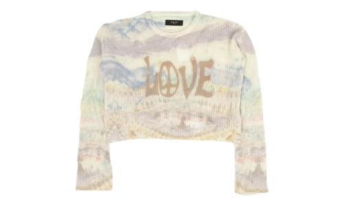 Tie Dye Love Sweater "Multicolor" Y0W05307CC MUL