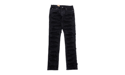 KSUBI Trippie Redd Chitch Shredded Jeans "Black" CNT4QG7A