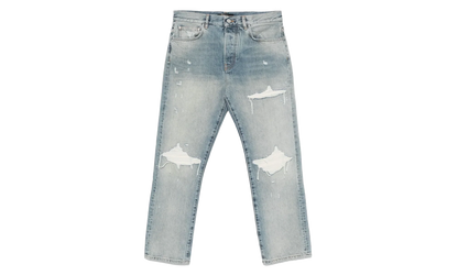 Suede Straight MX1 Jean "Antique Indigo" AMDNGH1085 406