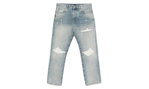 Suede Straight MX1 Jean "Antique Indigo" AMDNGH1085 406