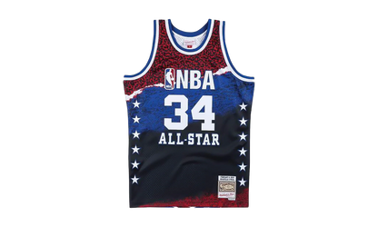 NBA Sublimated Shaquille O’Neal Swingman Jersey "2003 Allstar West - Black" SMJYNG18426 ASWBLCK03SON