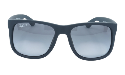 JUSTIN CLASSIC POLARIZED SUNGLASSES "RUBBER BLACK" RB4165F-622-T3