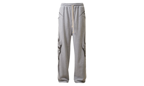 Tribal Flame Sweatpants "Grey" HSR267