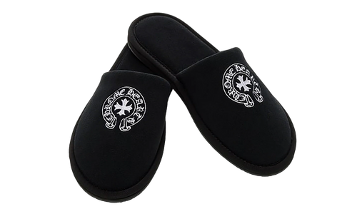 CH Hotel Slippers "Black / White" CHRM0921